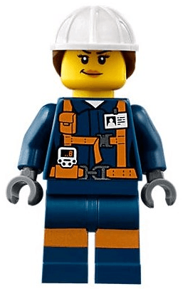 LEGO Miner (cty0877) Town / City Minifigure