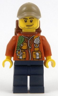 LEGO City Jungle Explorer (cty0886) minifigure