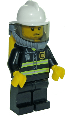 LEGO Fire (cty0891) Town / City Minifigure