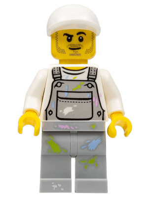 LEGO Painter (cty0897) Town / City Minifigure