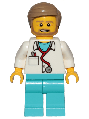 LEGO Doctor (cty0898) Town / City Minifigure