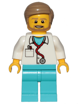 LEGO Doctor (cty0898) minifigure