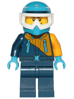 LEGO Arctic Snowmobile Driver (cty0904) minifigure