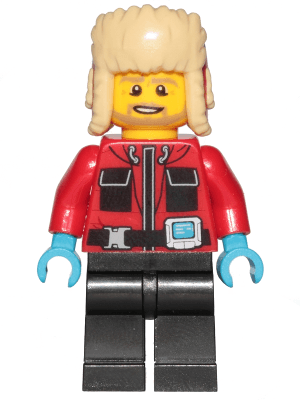LEGO Arctic Photographer / Biologist (cty0905) Town / City Minifigure