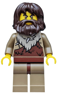 LEGO Museum Caveman (cty0932) Town / City Minifigure