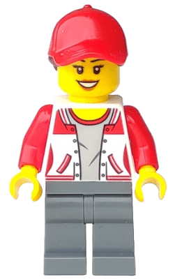 LEGO Kiosk Attendant (cty0941) minifigure