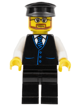 LEGO Bus Driver (cty0944) minifigure