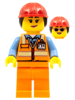 LEGO Airport Luggage Handler (cty0950) minifigure