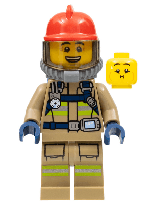 LEGO Fire (cty0960) Town / City Minifigure