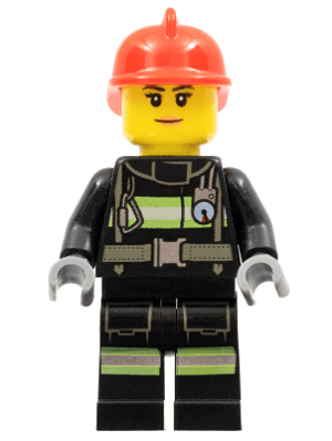 LEGO Fire (cty0963) Town / City Minifigure
