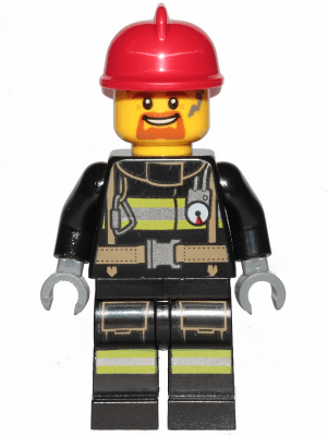 LEGO Fire (cty0965) Town / City Minifigure
