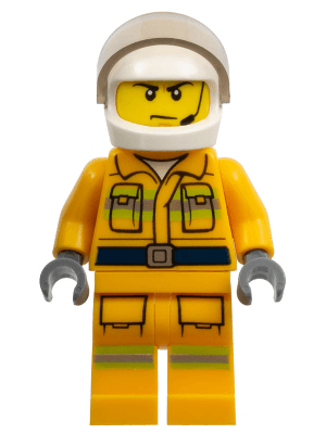 LEGO Fire (cty0968) Town / City Minifigure