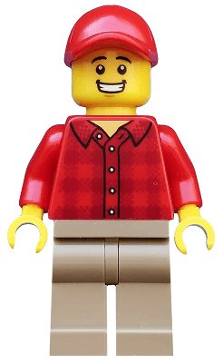 LEGO Popcorn Vendor (cty0982) minifigure