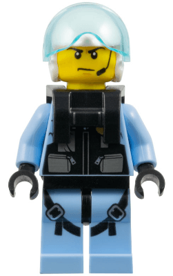 Sky Police - Jet Pilot with Neck Bracket (for Jet Pack)