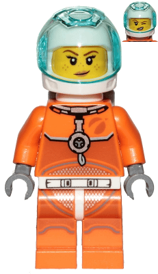 LEGO Astronaut (cty1008) Town / City Minifigure