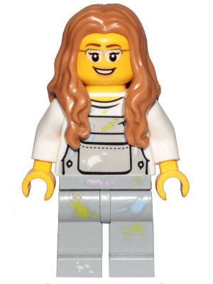 LEGO Face Painter (cty1013) Town / City Minifigure