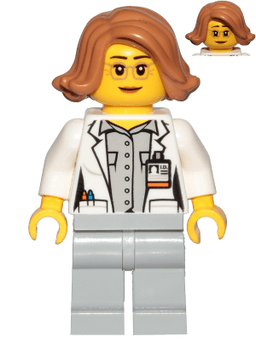 LEGO Scientist Botanist (cty1035) minifigure