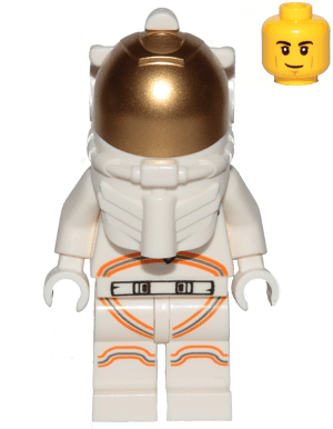 LEGO Astronaut (cty1055a) Town / City Minifigure