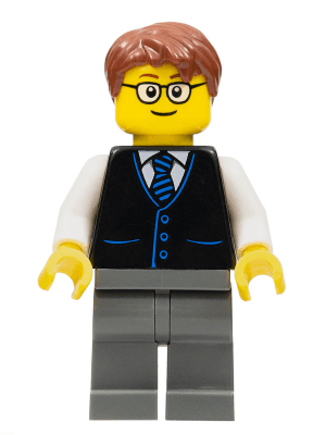 LEGO Launch Director (cty1057) Town / City Minifigure