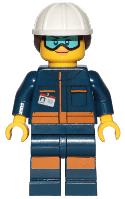 LEGO Ground Crew Technician (cty1060) Town / City Minifigure
