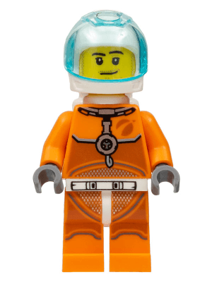 LEGO Astronaut (cty1061) Town / City Minifigure