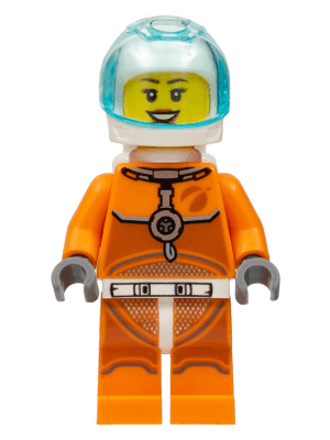 LEGO Astronaut (cty1065) Town / City Minifigure