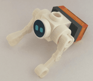 City Space Robot, Drone, Medium Azure Eyes