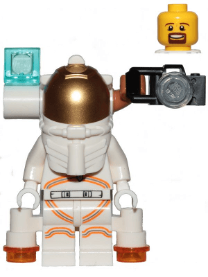LEGO Astronaut (cty1092) Town / City Minifigure
