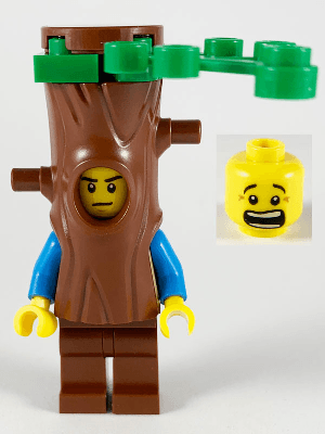 LEGO Nature Photographer Tree Disguise (cty1098) Town / City Minifigure