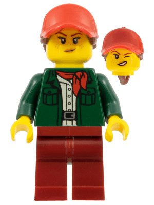 LEGO Safari Tourist (cty1099) Town / City Minifigure