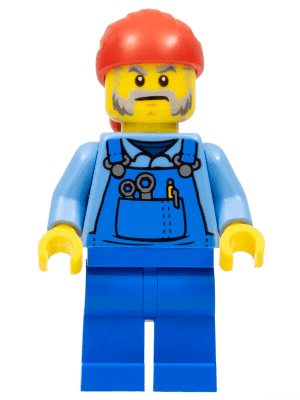 LEGO Tow Truck Driver (cty1103) Town / City Minifigure