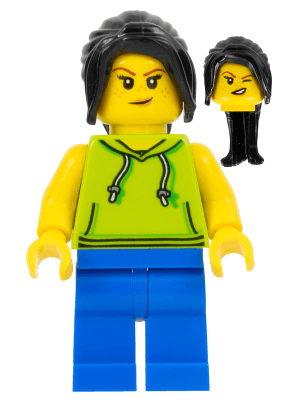 LEGO Tourist / Surfer (cty1117) Town / City Minifigure