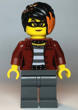 LEGO Police Crook Female (cty1123) minifigure