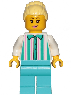 LEGO Fairground Employee Female (cty1151) Town / City Minifigure