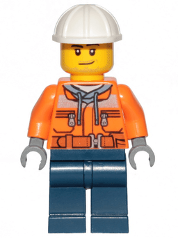 LEGO Construction Worker (cty1154) minifigure