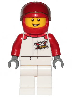 LEGO Race Car Driver (cty1160) Town / City Minifigure