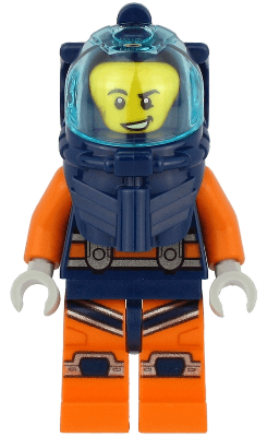 LEGO Deep Sea Diver (cty1164) Town / City Minifigure