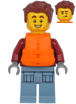 LEGO Harl Hubbs (cty1174) Town / City Minifigure