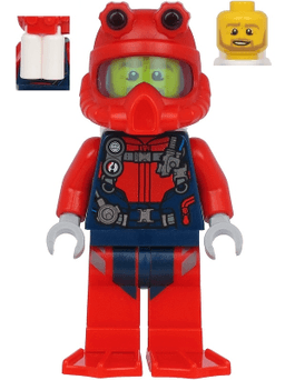 LEGO Scuba Diver (cty1180) minifigure