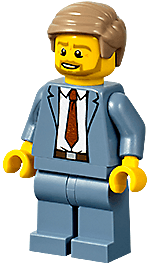 LEGO Plane Passenger (cty1192) minifigure