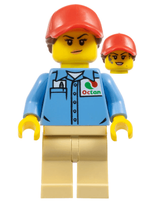 LEGO Ground Crew (cty1194) Town / City Minifigure