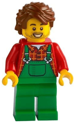 LEGO Farmer (cty1227) Town / City Minifigure