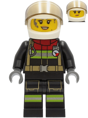 LEGO Fire (cty1240) Town / City Minifigure