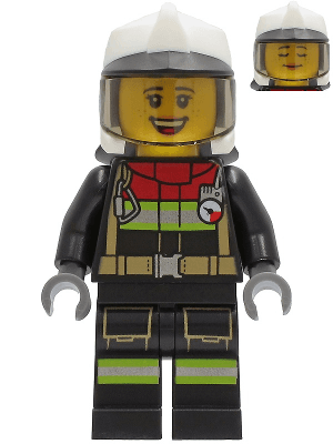 LEGO Fire (cty1250) Town / City Minifigure
