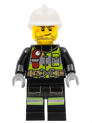 LEGO Fire (cty1255) Town / City Minifigure