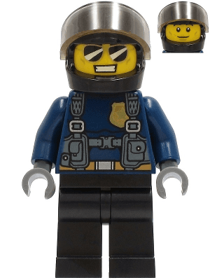 LEGO Police Officer (cty1257) Town / City Minifigure