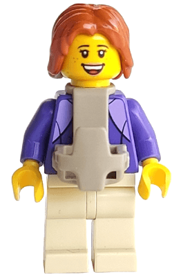 LEGO Holiday Camper Van Mother Baby Carrier (cty1262) Town / City Minifigure