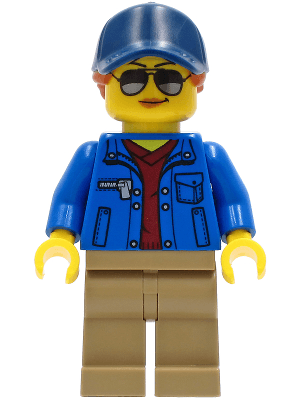 LEGO Ground Crew (cty1265) Town / City Minifigure