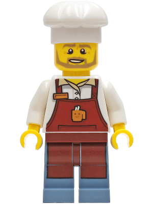 LEGO Baker (cty1268) Town / City Minifigure