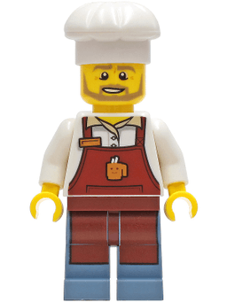 LEGO Baker (cty1268) minifigure